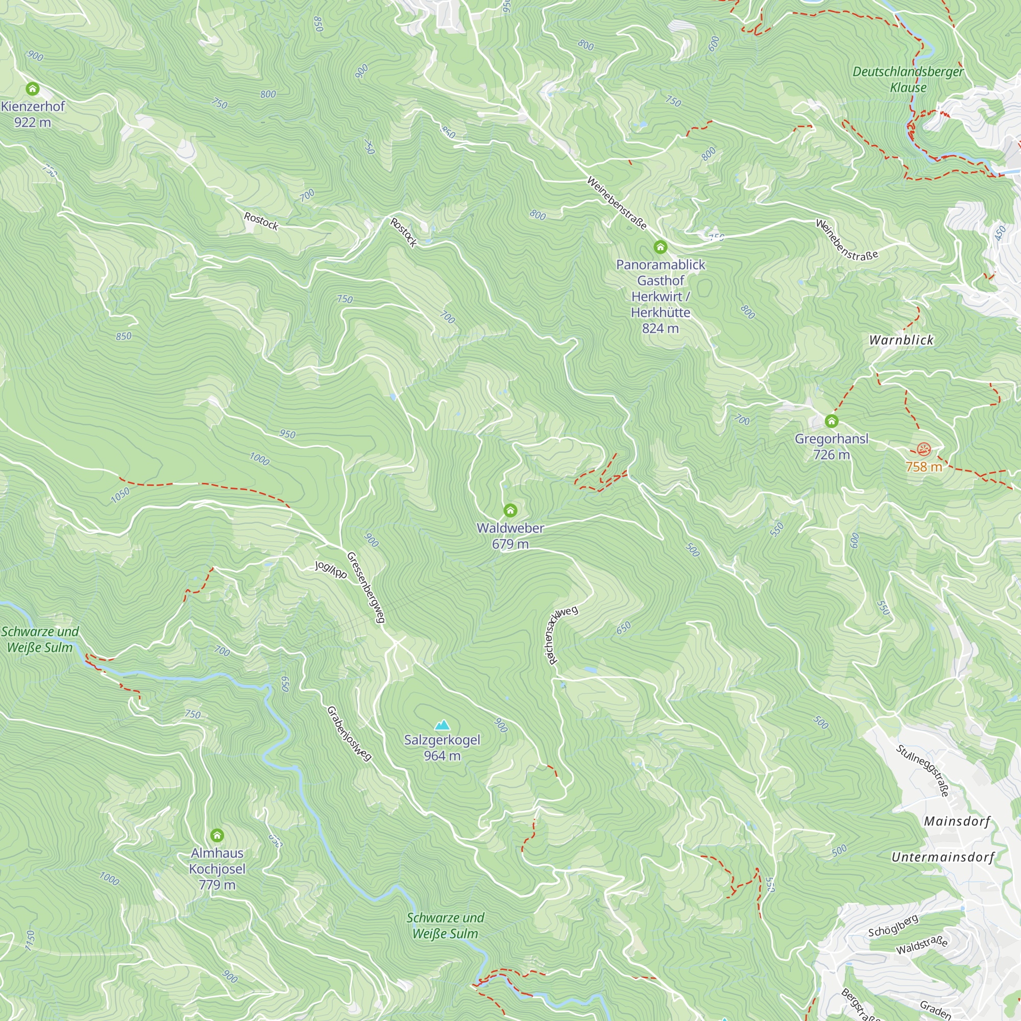 Waldweber map
