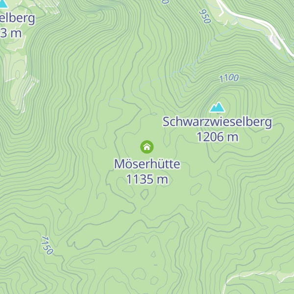 Map of Möserhütte