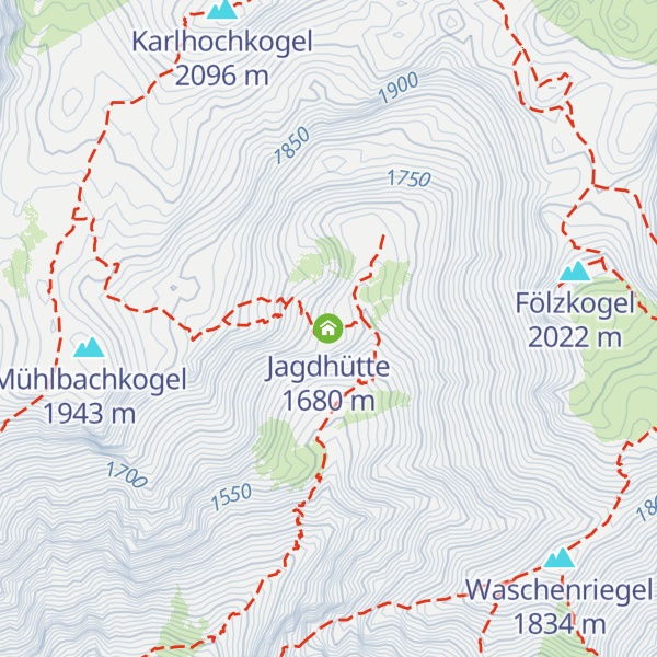 Map of Jagdhütte