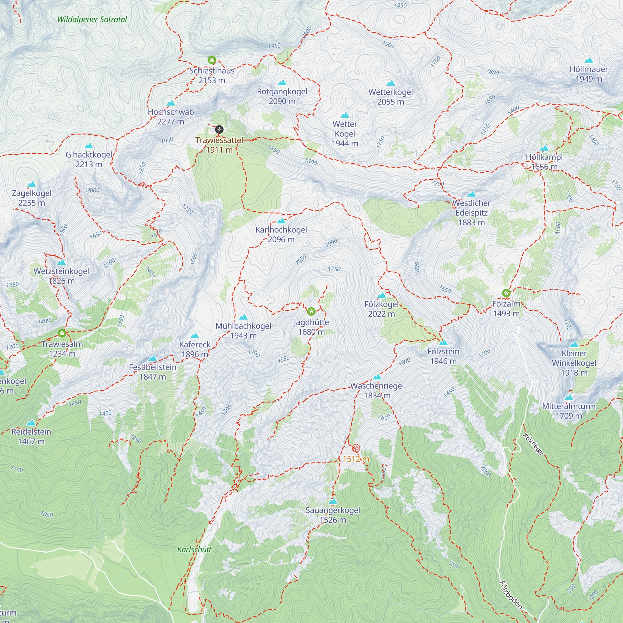 Jagdhütte map