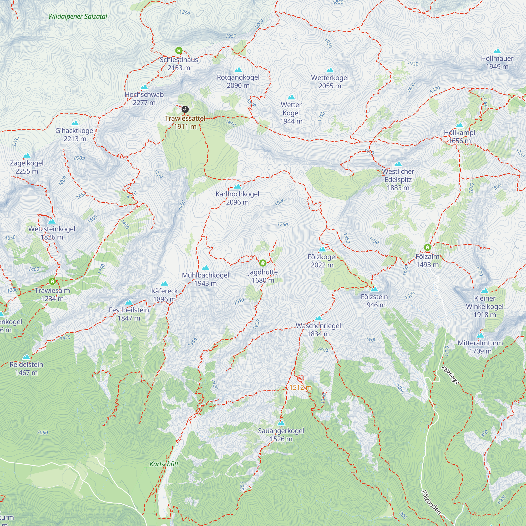 Jagdhütte map