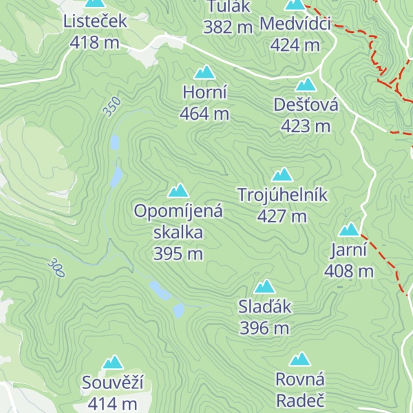 Map of Otročí