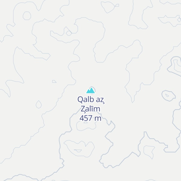Map of Qalb az̧ Z̧alīm