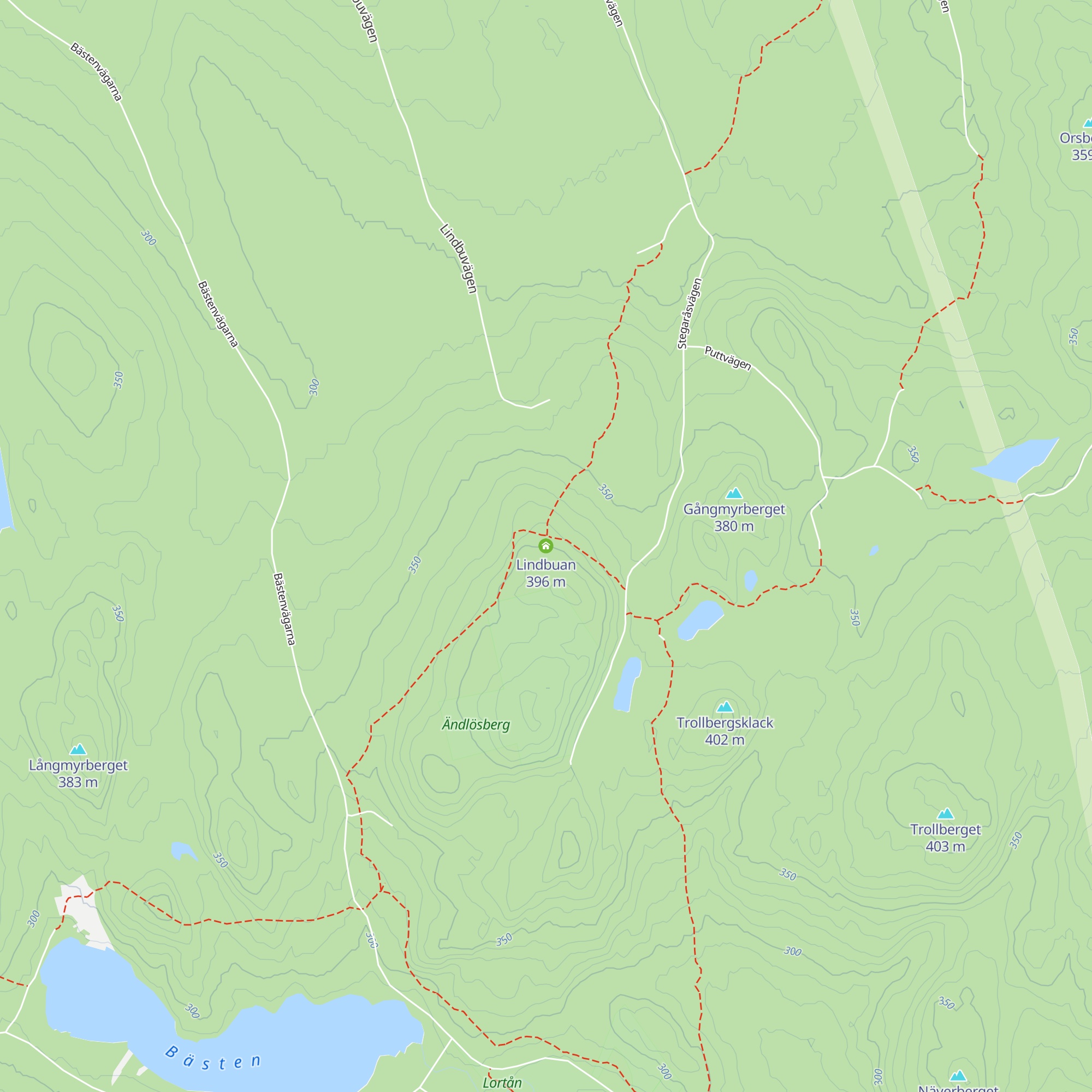 Lindbuan map