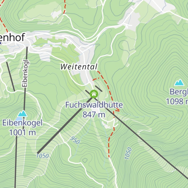 Map of Fuchswaldhütte