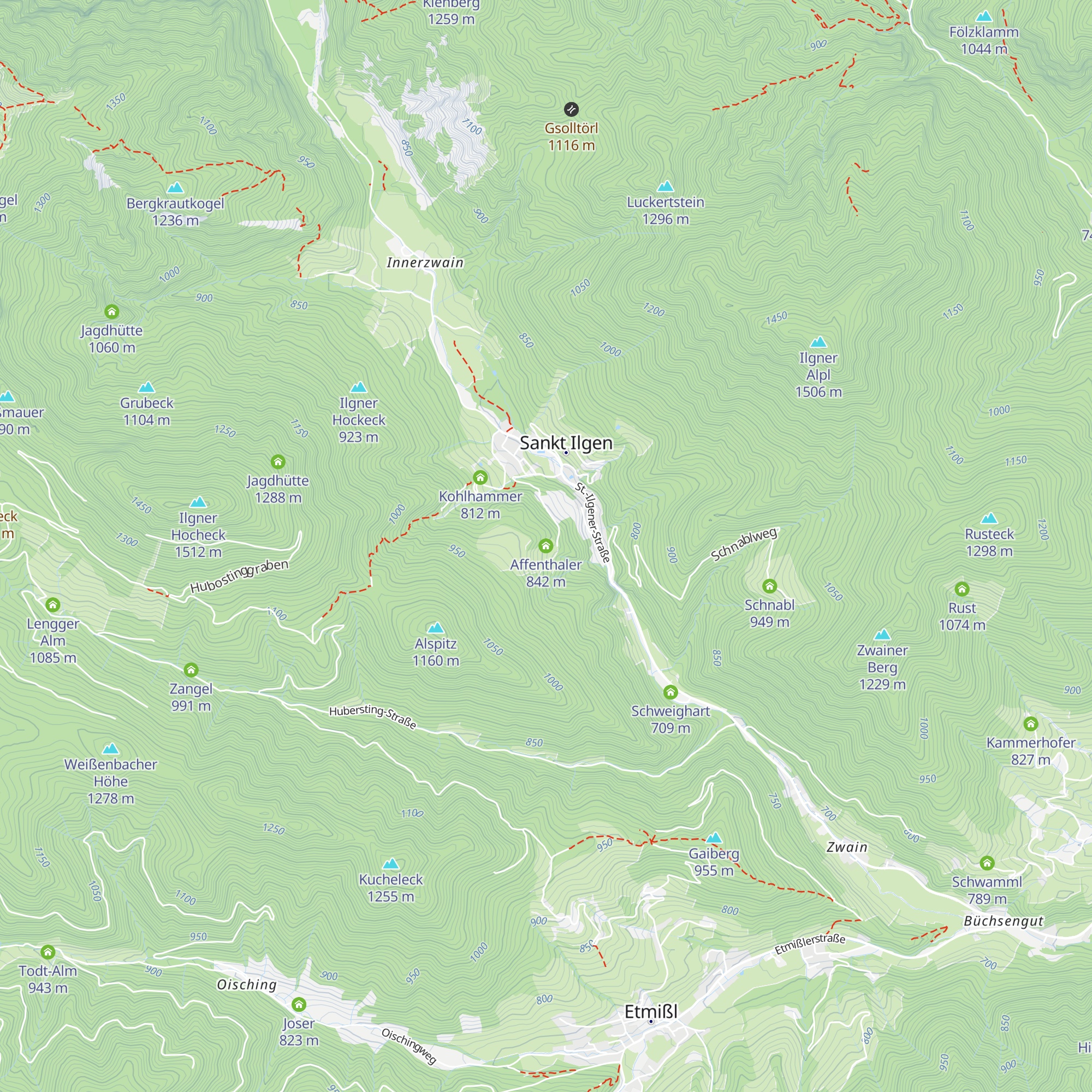 Affenthaler map