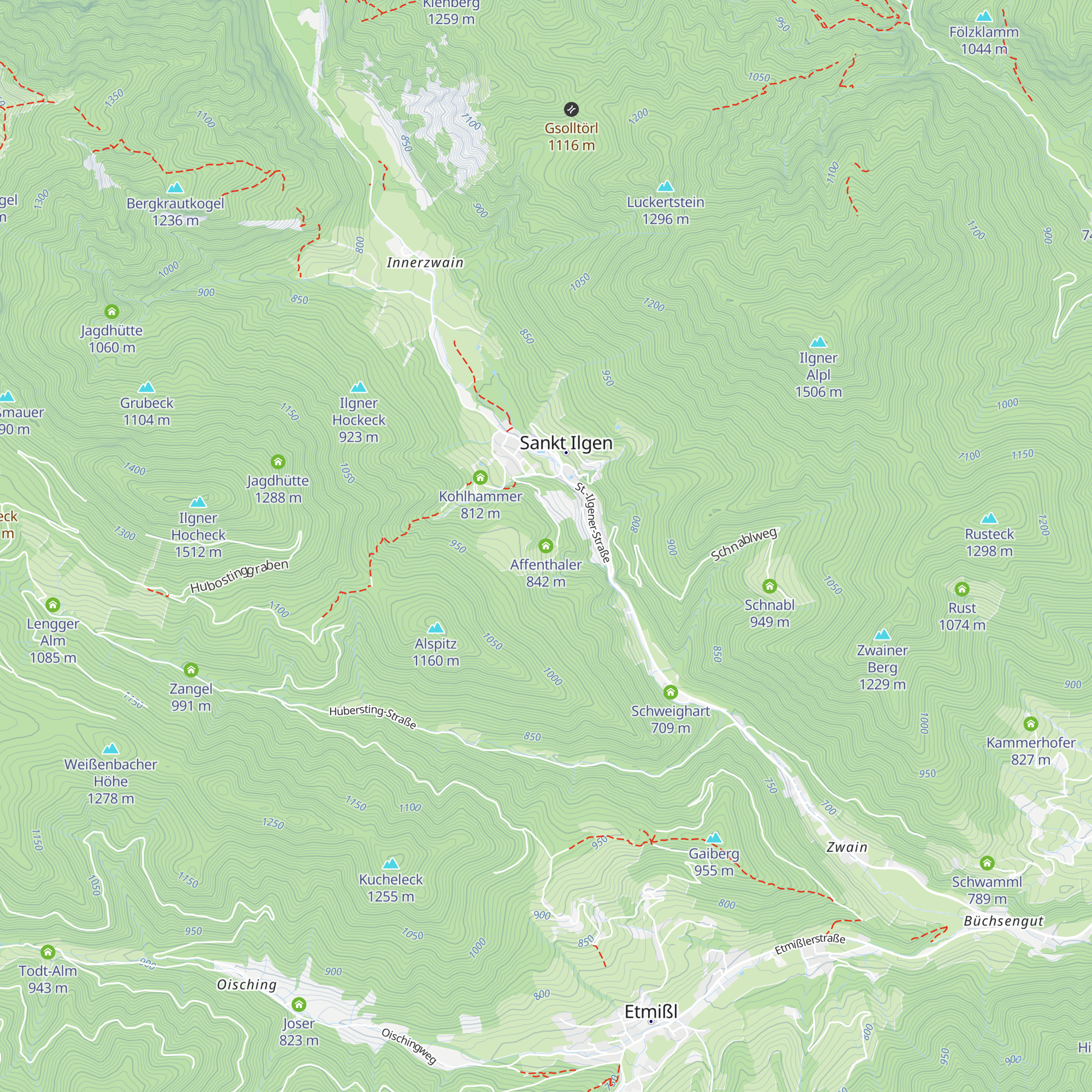 Affenthaler map