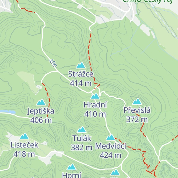 Map of Maršál