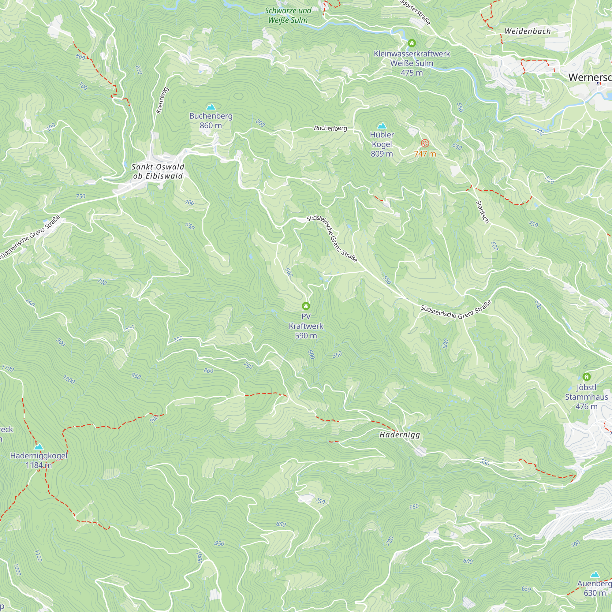 PV Kraftwerk map