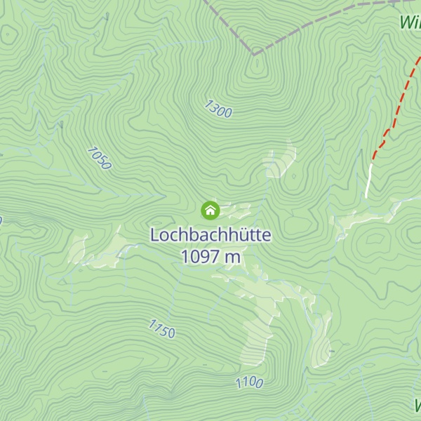 Map of Lochbachhütte