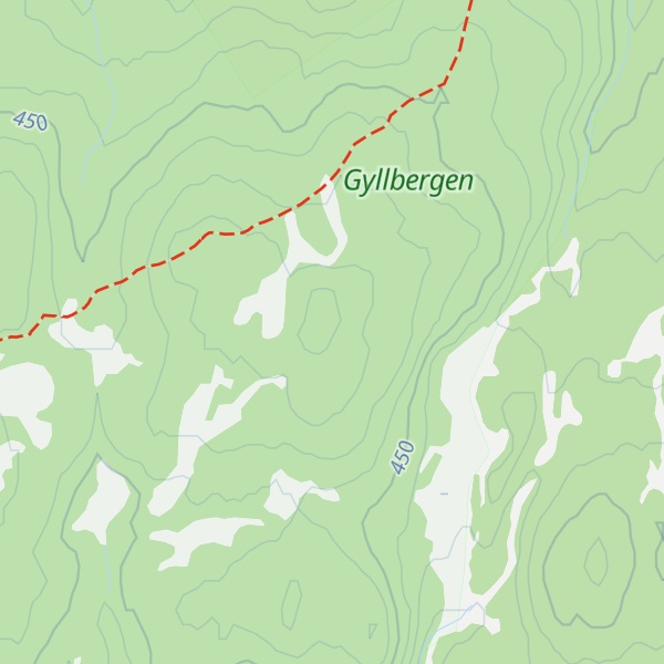 Map of Gyllberget