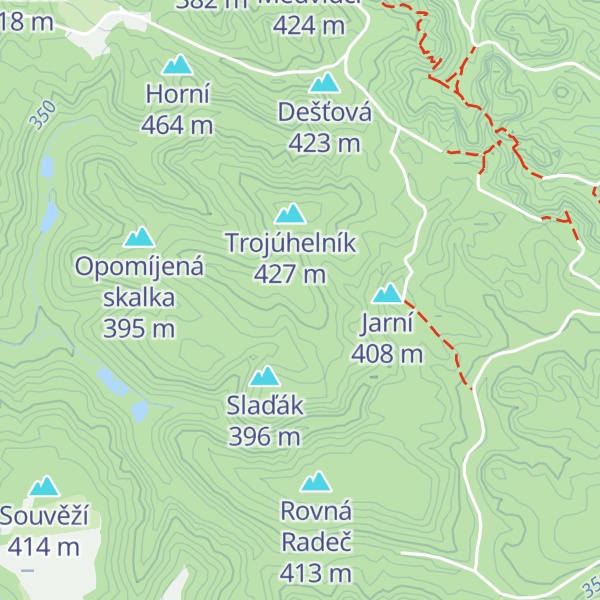 Map of Škrabka