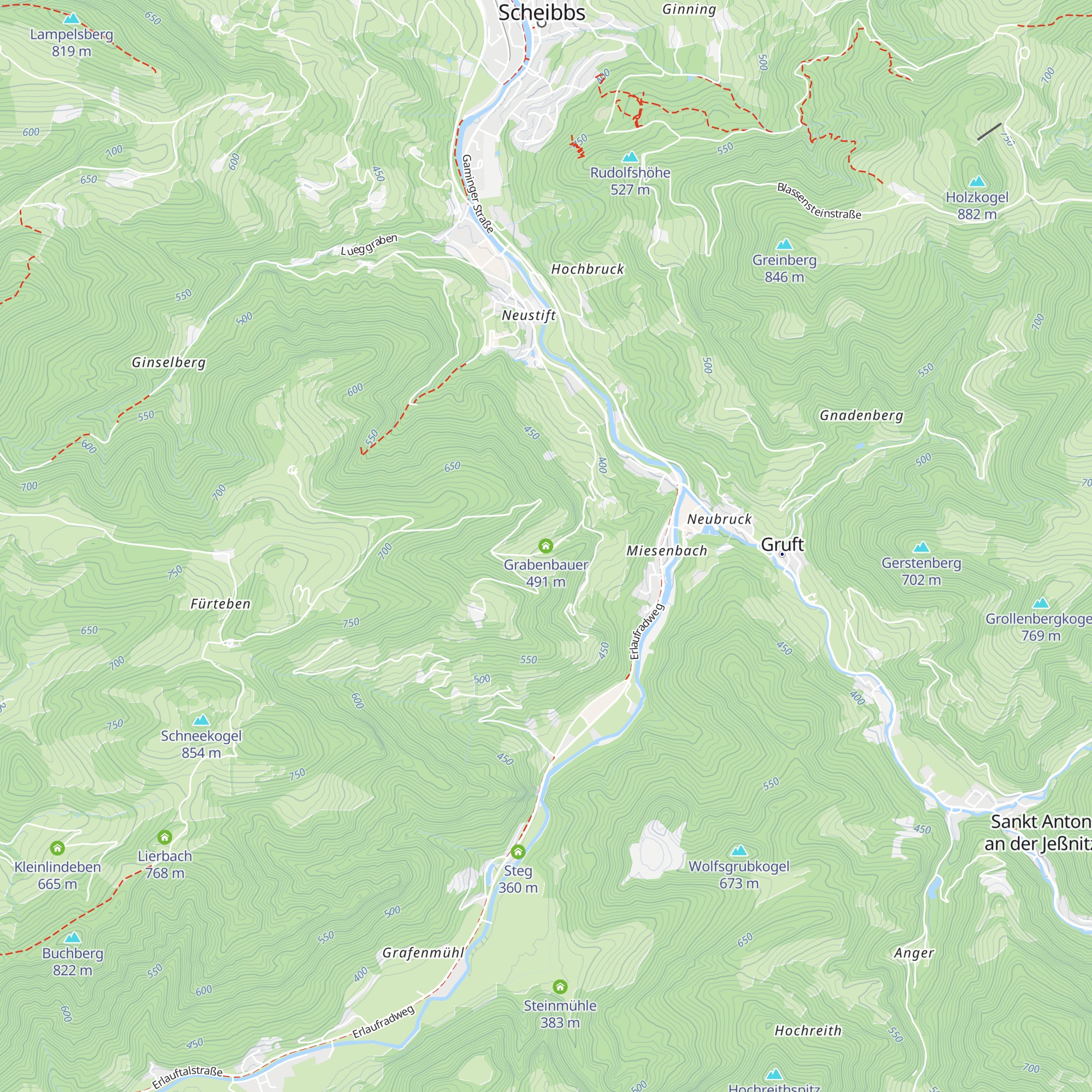 Grabenbauer map