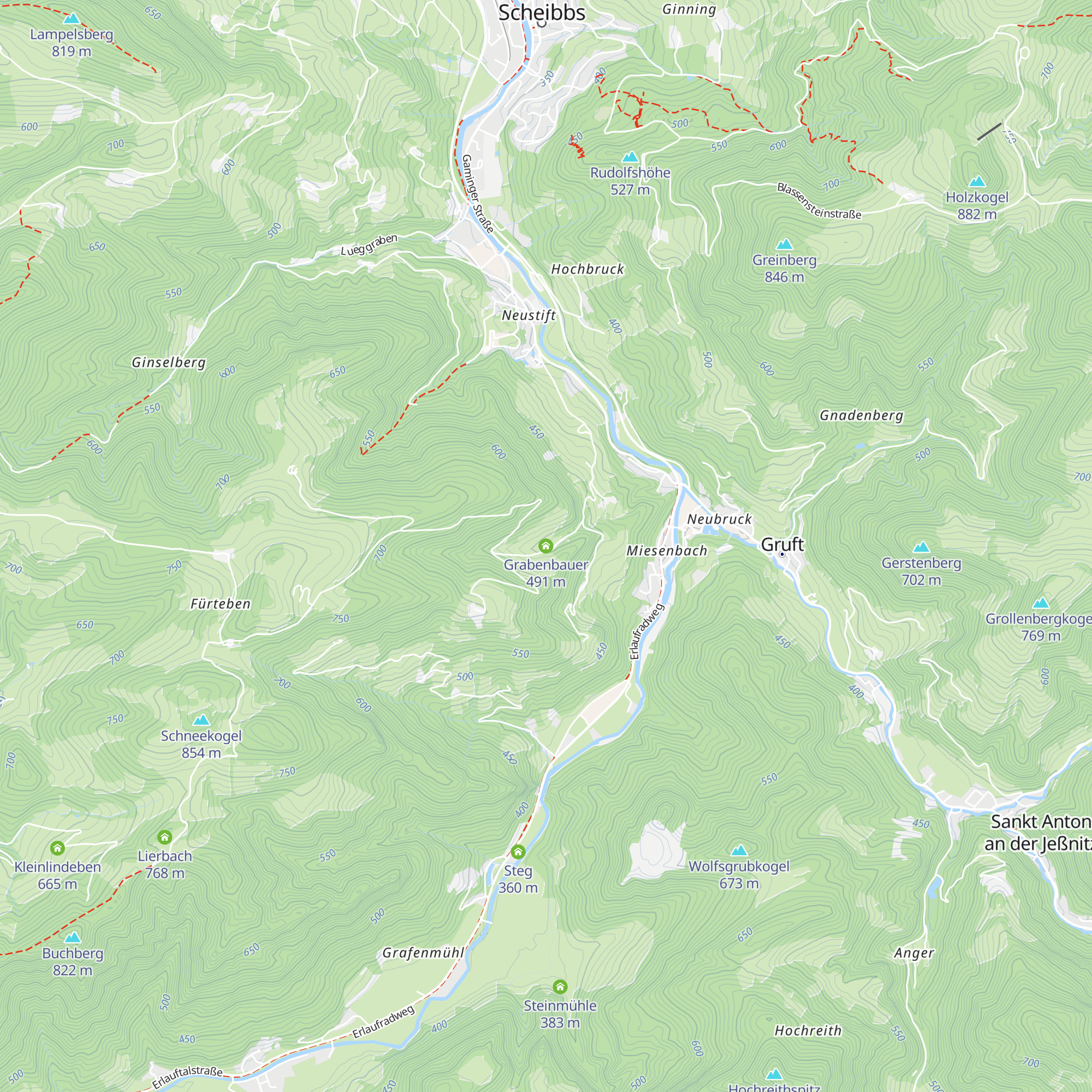 Grabenbauer map