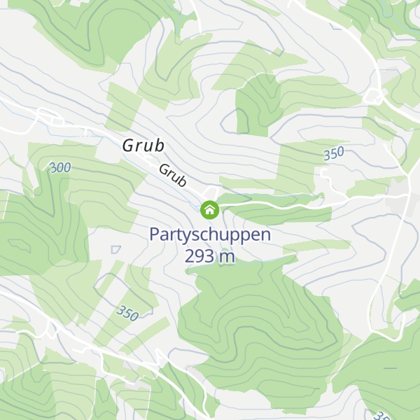 Map of Partyschuppen
