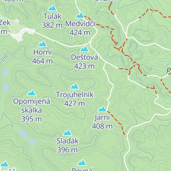 Map of Rosnička