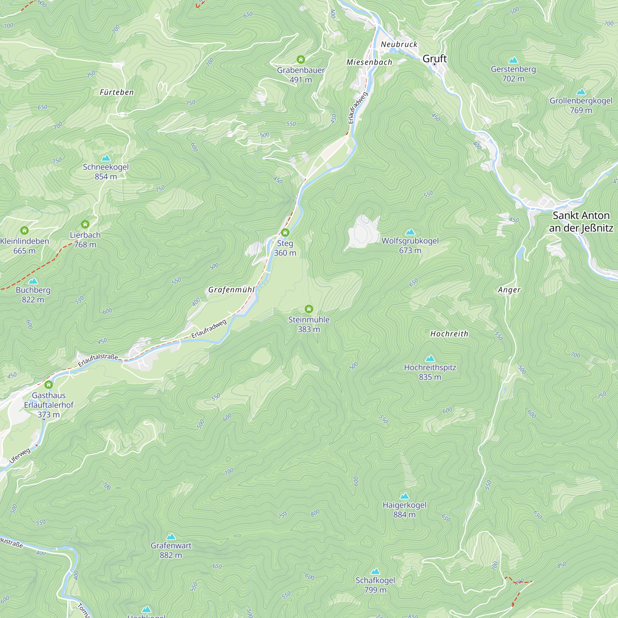 Steinmühle map
