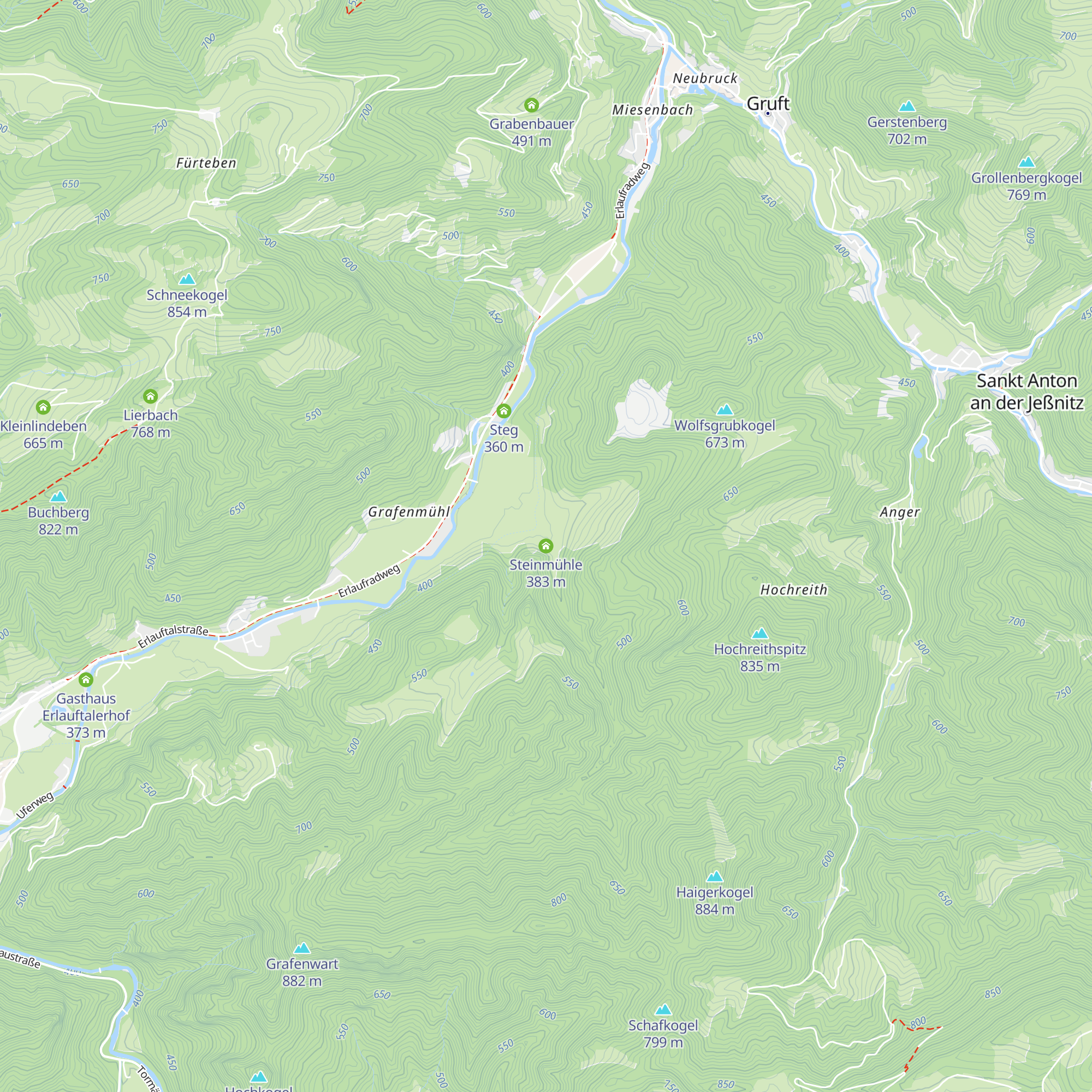 Steinmühle map