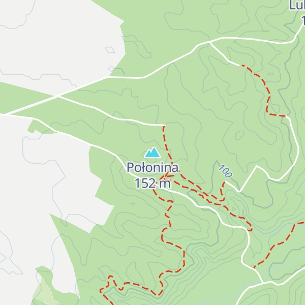 Map of Połonina