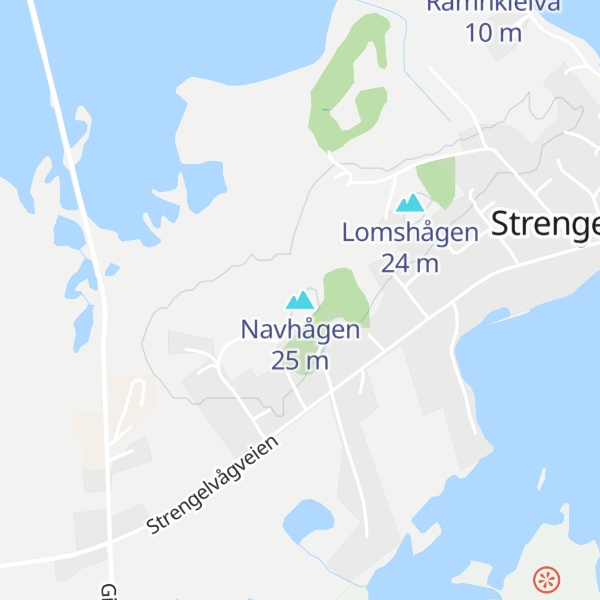 Map of Navhågen