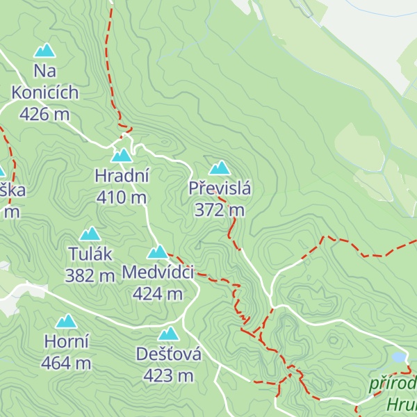 Map of Nevěž