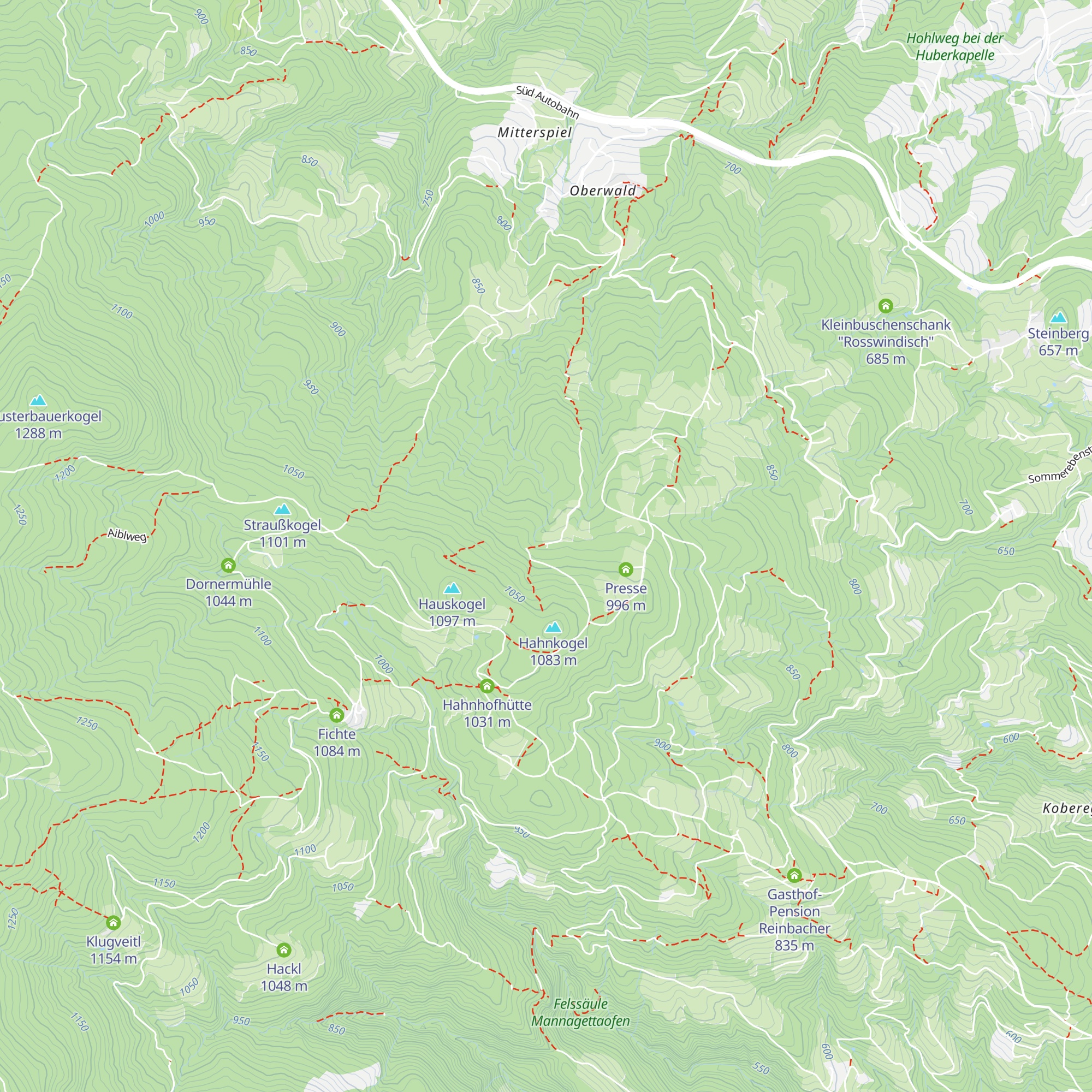 Reinischkogelhütte map