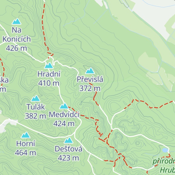 Map of Prašivka