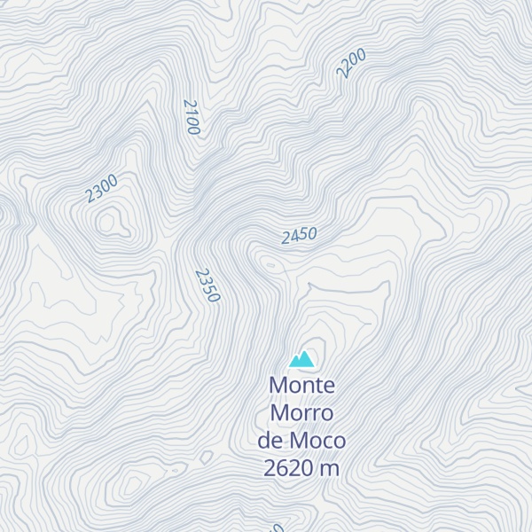 Map of Serra do Môco