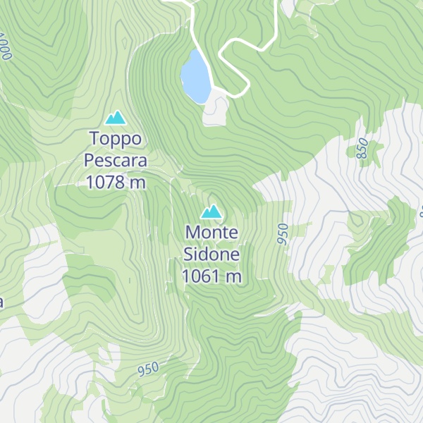 Map of Monte Sidone