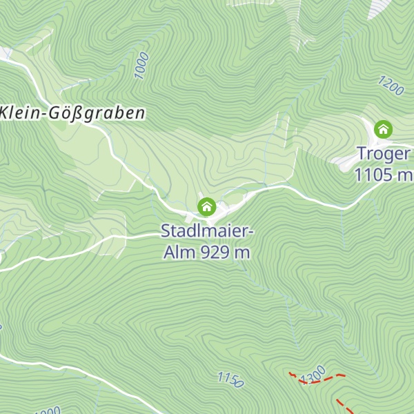 Map of Stadlmaier-Alm