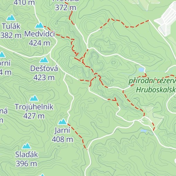Map of Blíženci