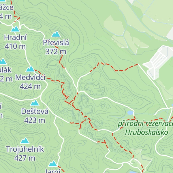 Map of Dívčí