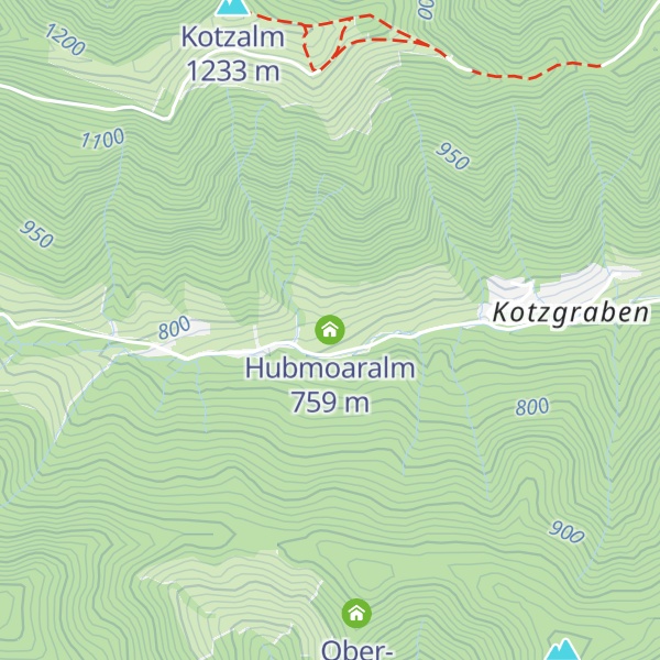 Map of Hubmoaralm