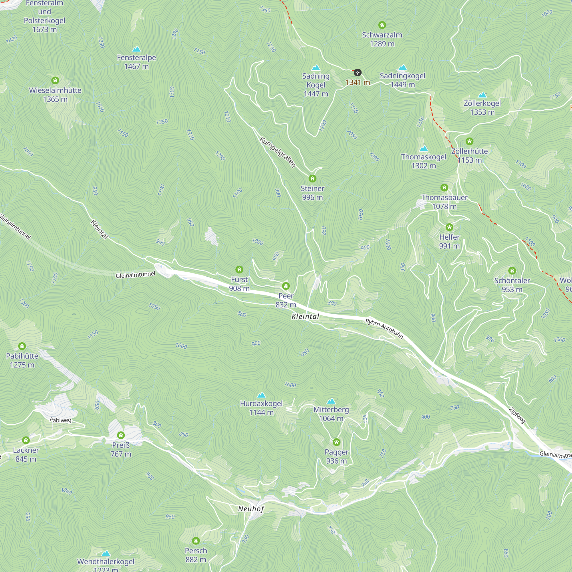 Peer map