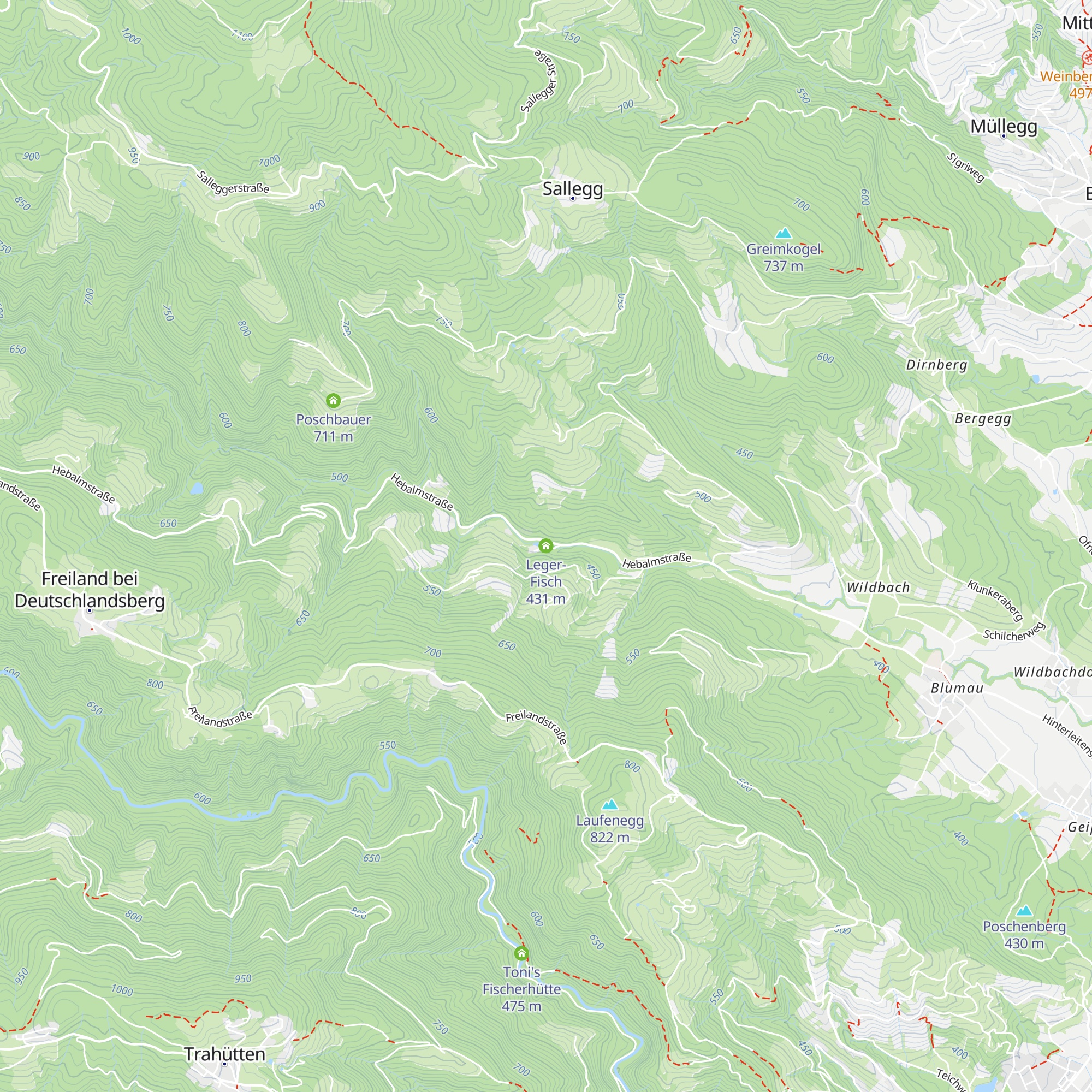 Leger-Fisch map
