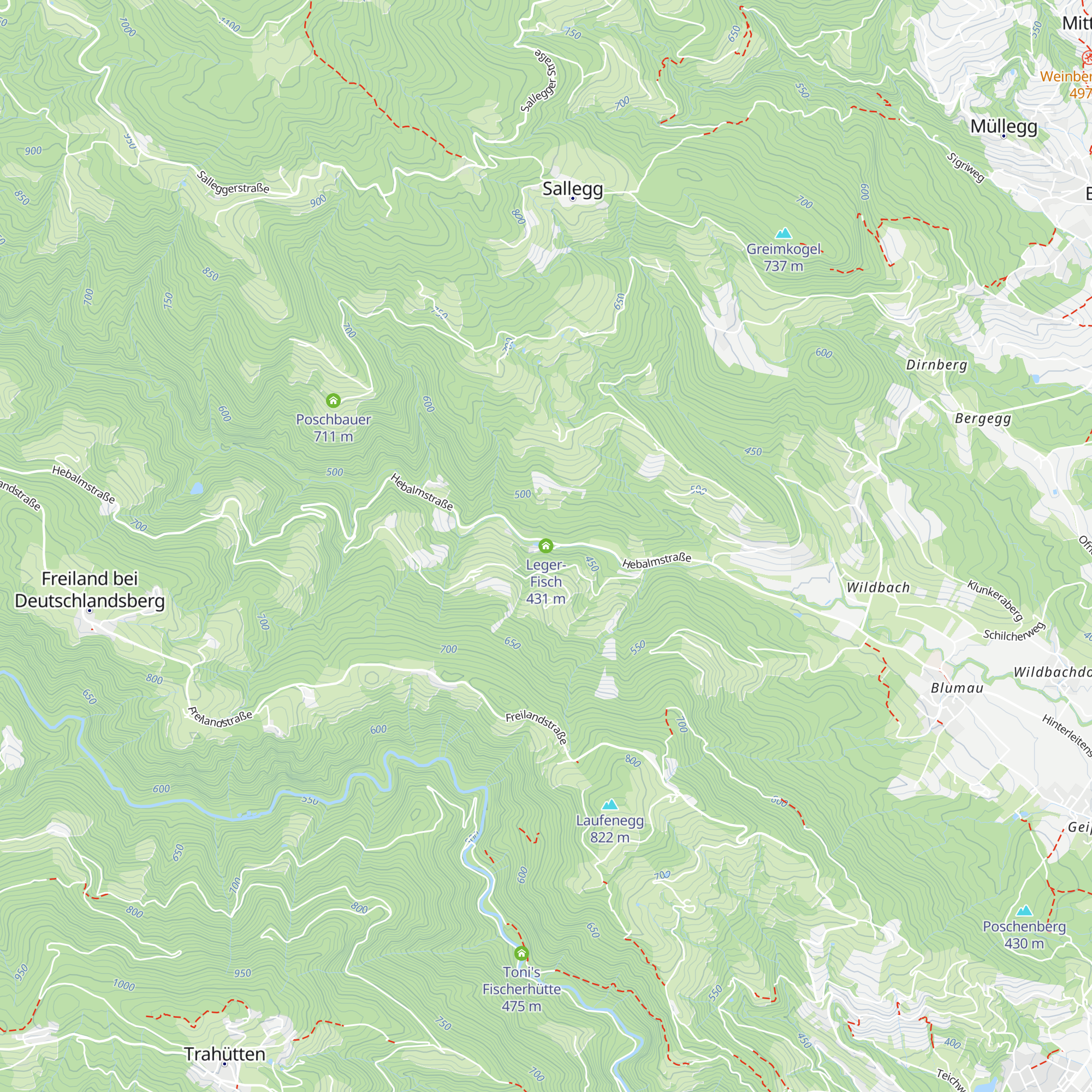 Leger-Fisch map