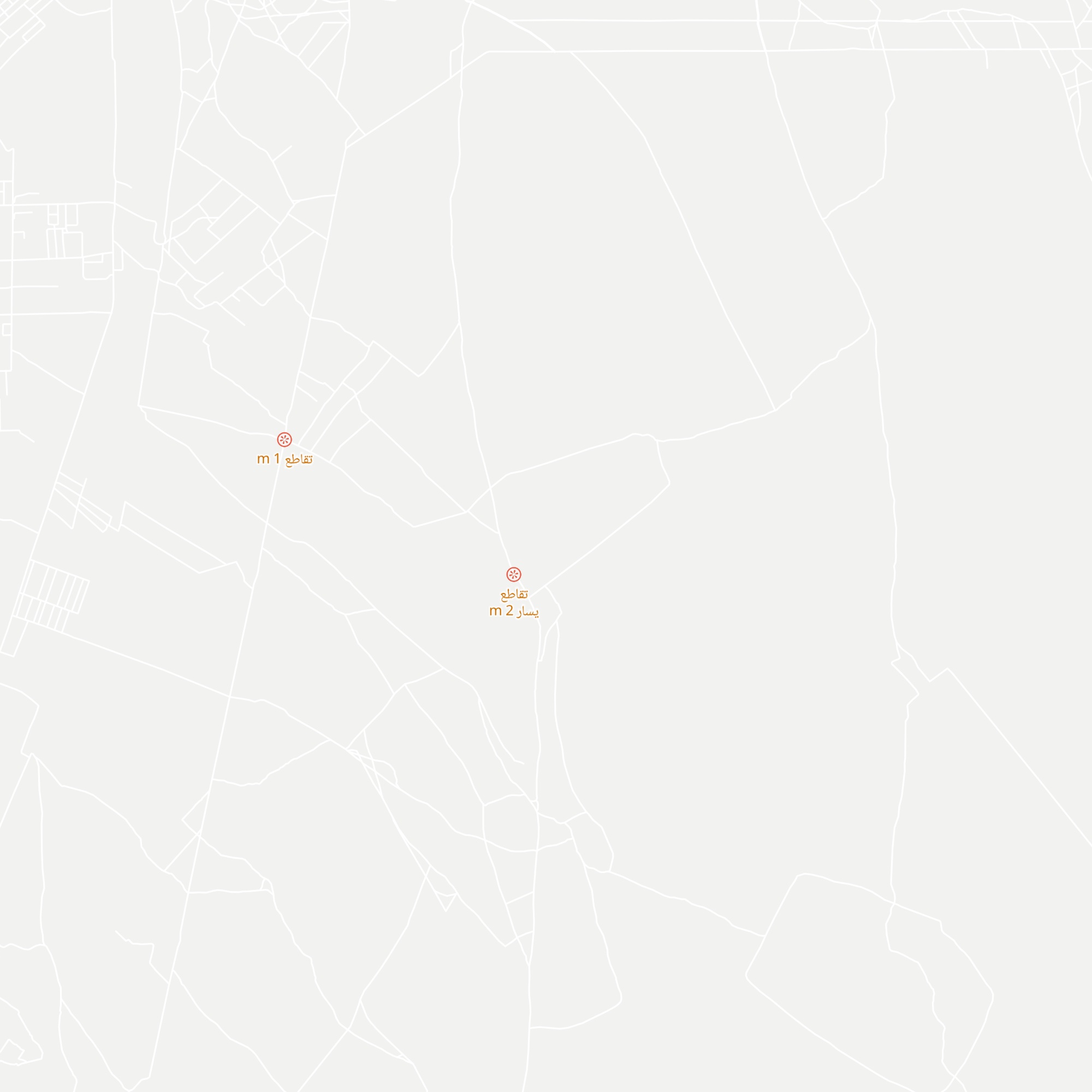 حدود ارض الجيره يمين map