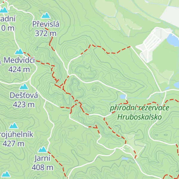 Map of Velikonoční věž