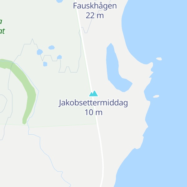 Map of Jakobsettermiddag