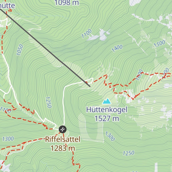 Map of Ötscherschutzhaus