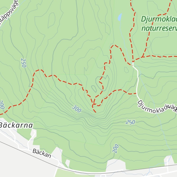 Map of Djurmo klack