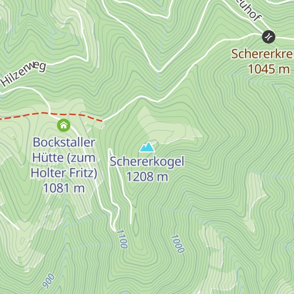 Map of Schererkogel