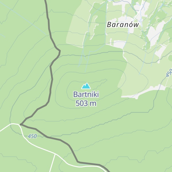 Map of Bartniki