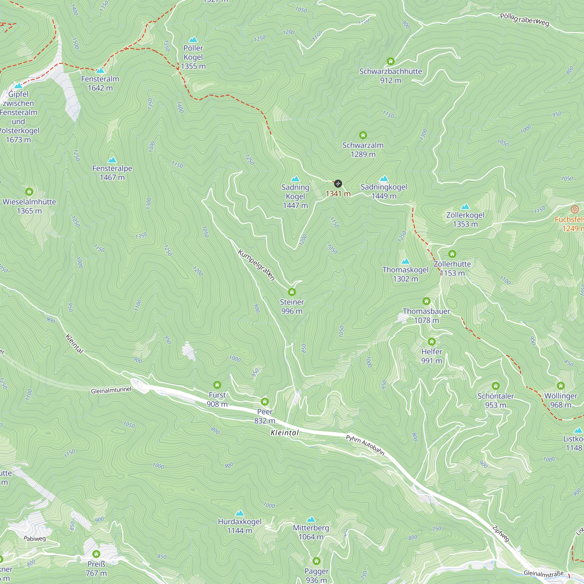 Steiner map