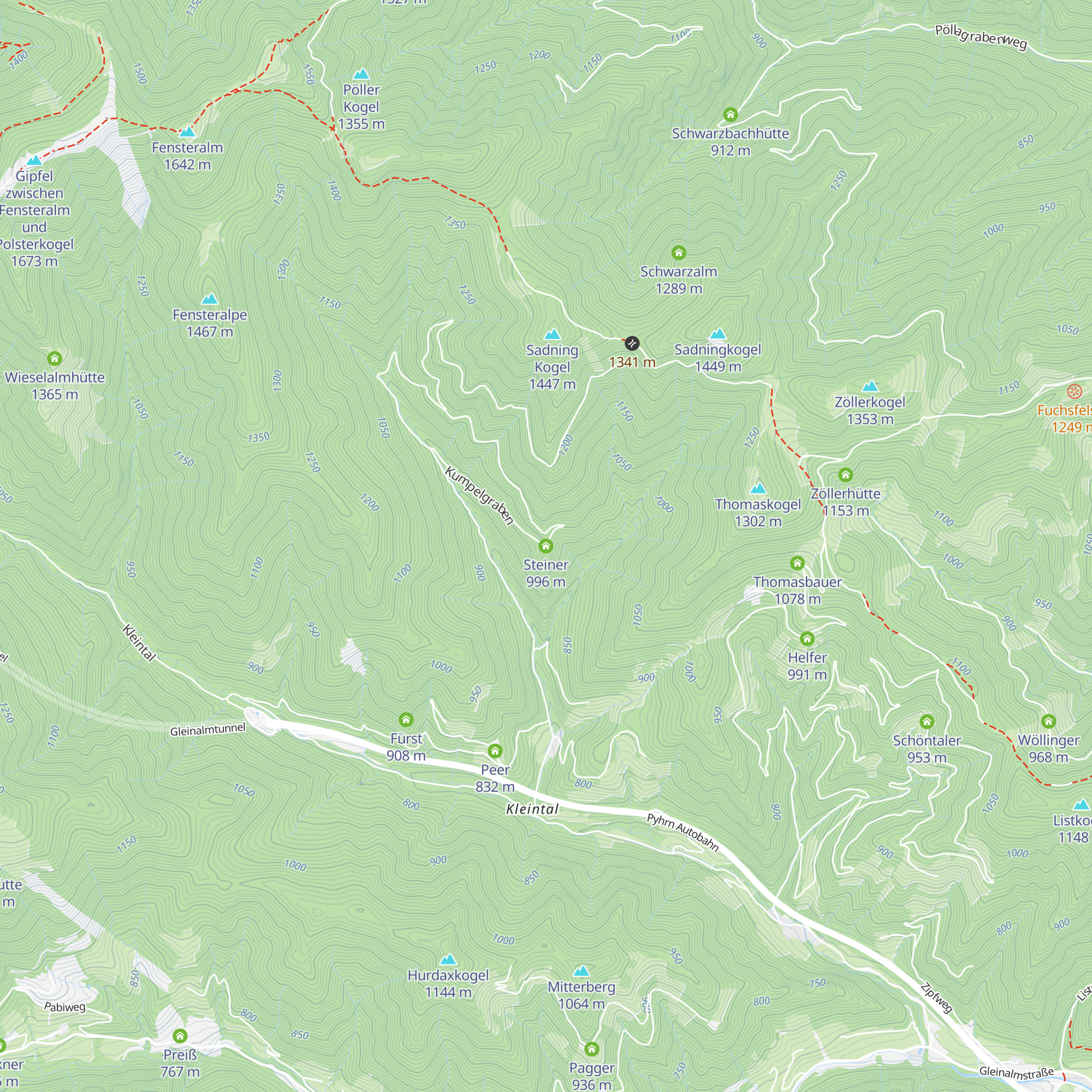 Steiner map