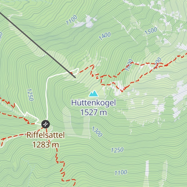 Map of Hüttenkogel