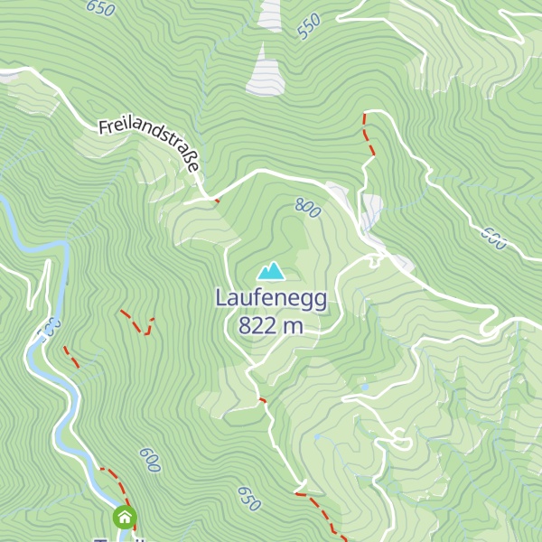 Map of Laufenegg
