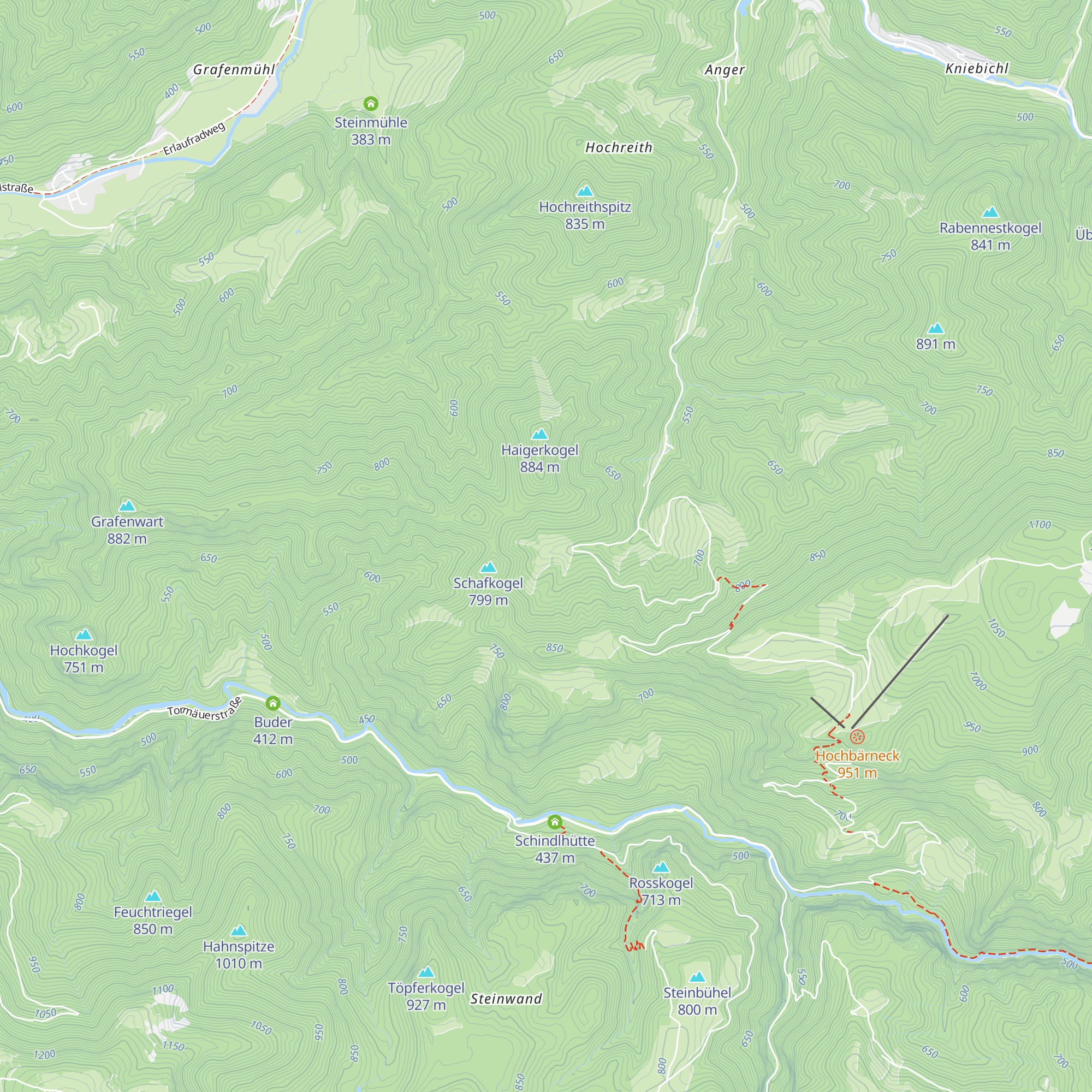 Weherberg map