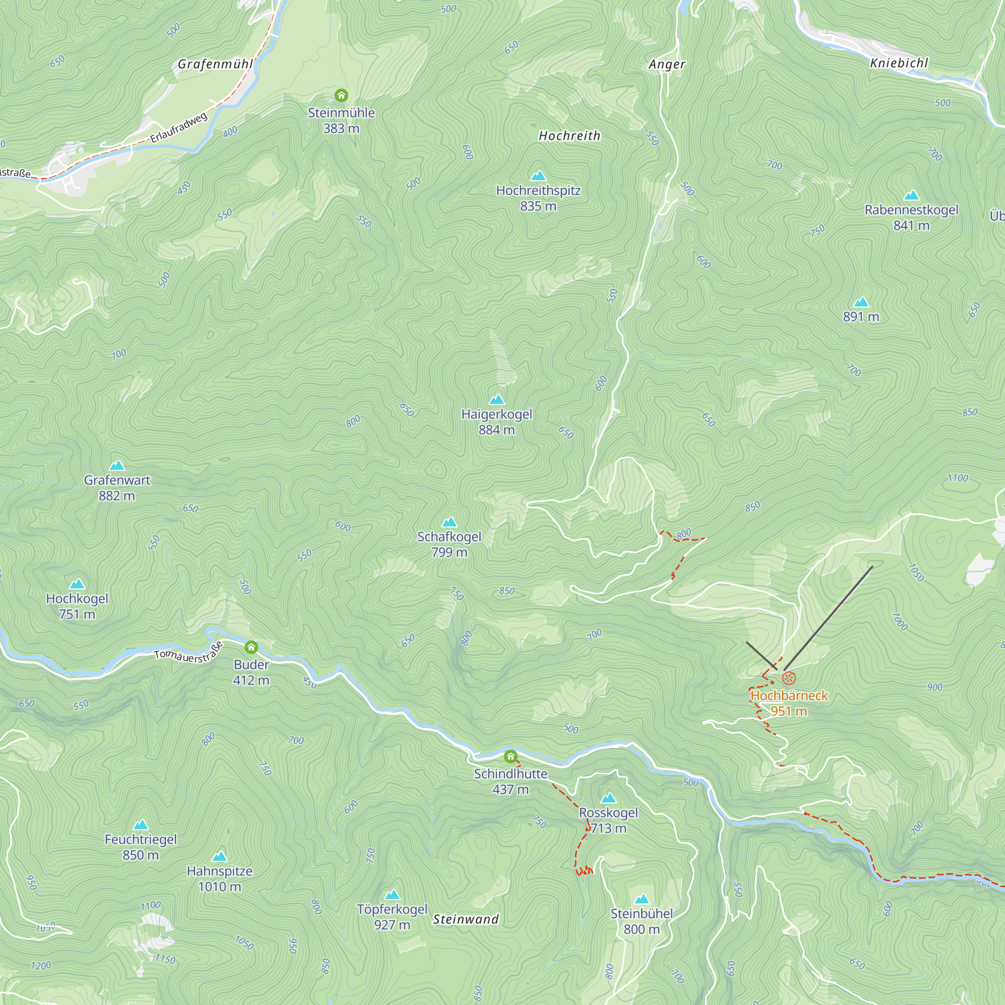 Weherberg map