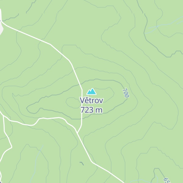 Map of Větrov